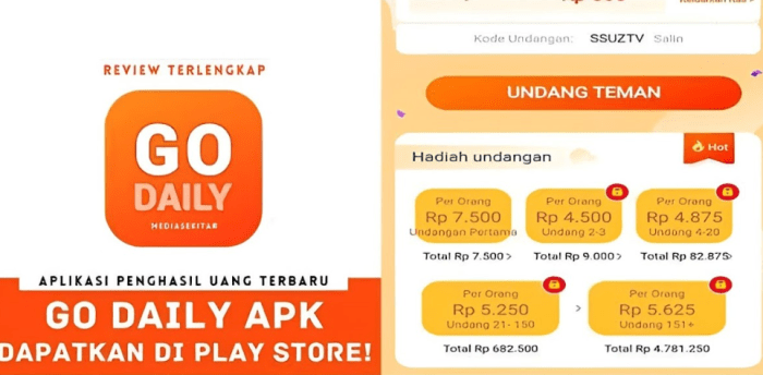 Apakah Go Daily Aplikasi Penghasil Uang Ini Layak Dicoba dan Worth It ... Apakah Go Daily Aplikasi Penghasil Uang Ini Layak Dicoba dan Worth It ...